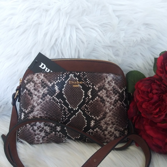 Dune London Bags Nwt Dune London Snake Print Crossbody Bag Purse